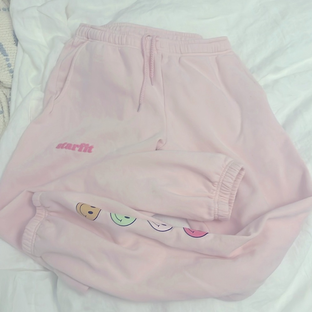 STARFIT BABY PINK SWEATS